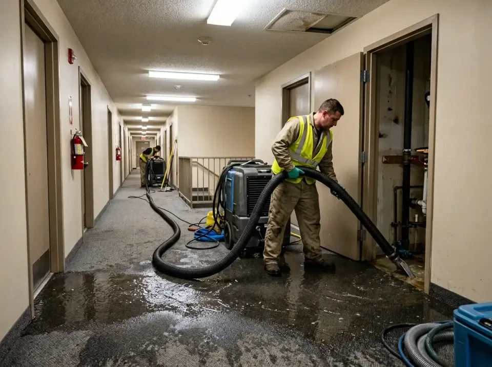 multi-unit-apartment-hallway-f-005 — frequently asked questions, Emergency Burst Pipe Water Extraction & Removal in Easley,…